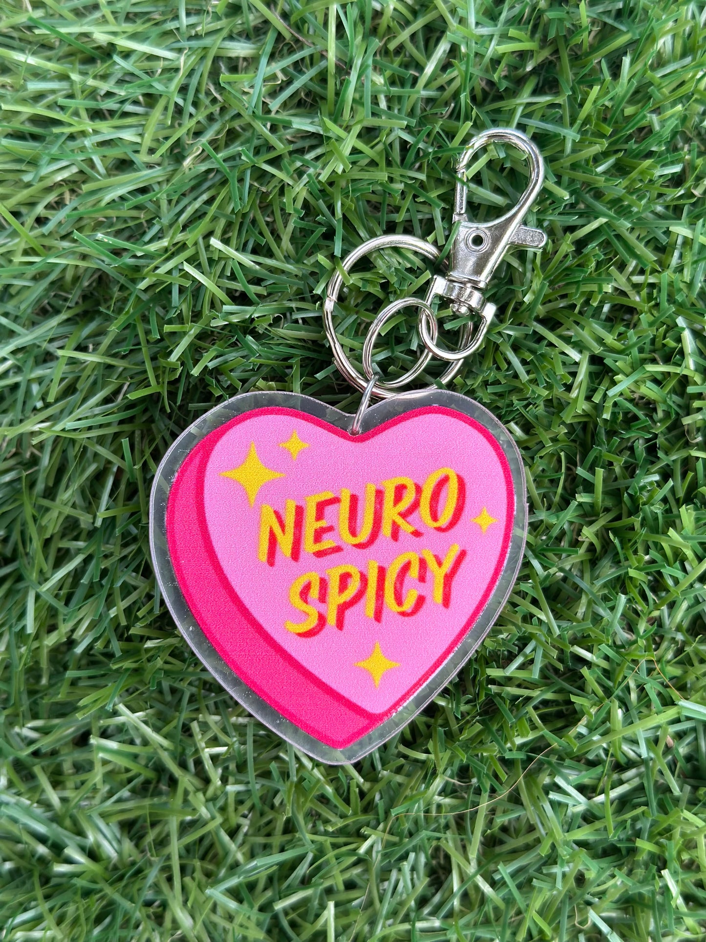Neuro Spicy Keychain – Celebrating Neurodiversity