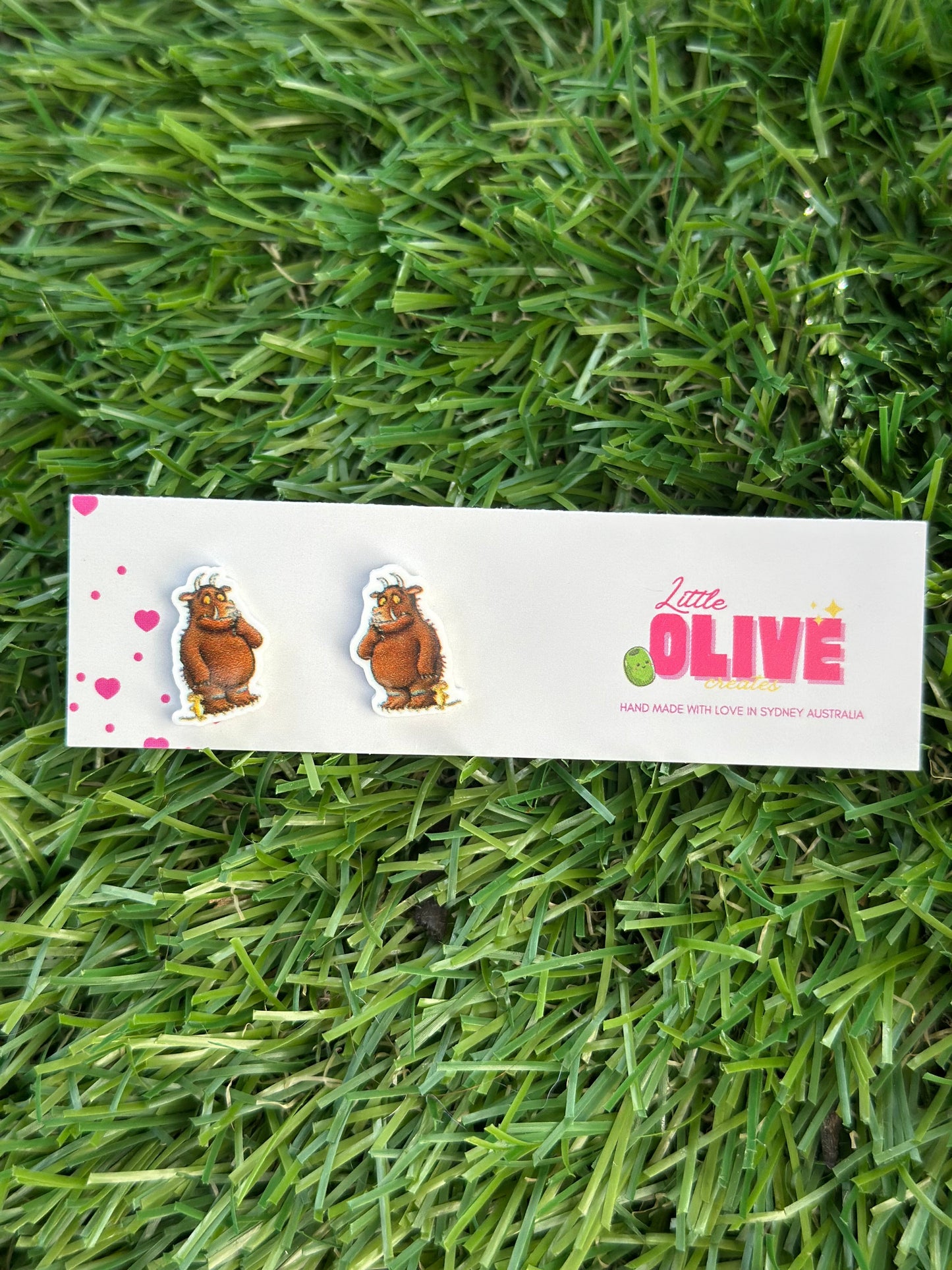 Enchanting 'The Gruffalo' Teacher Earrings for Book Week!