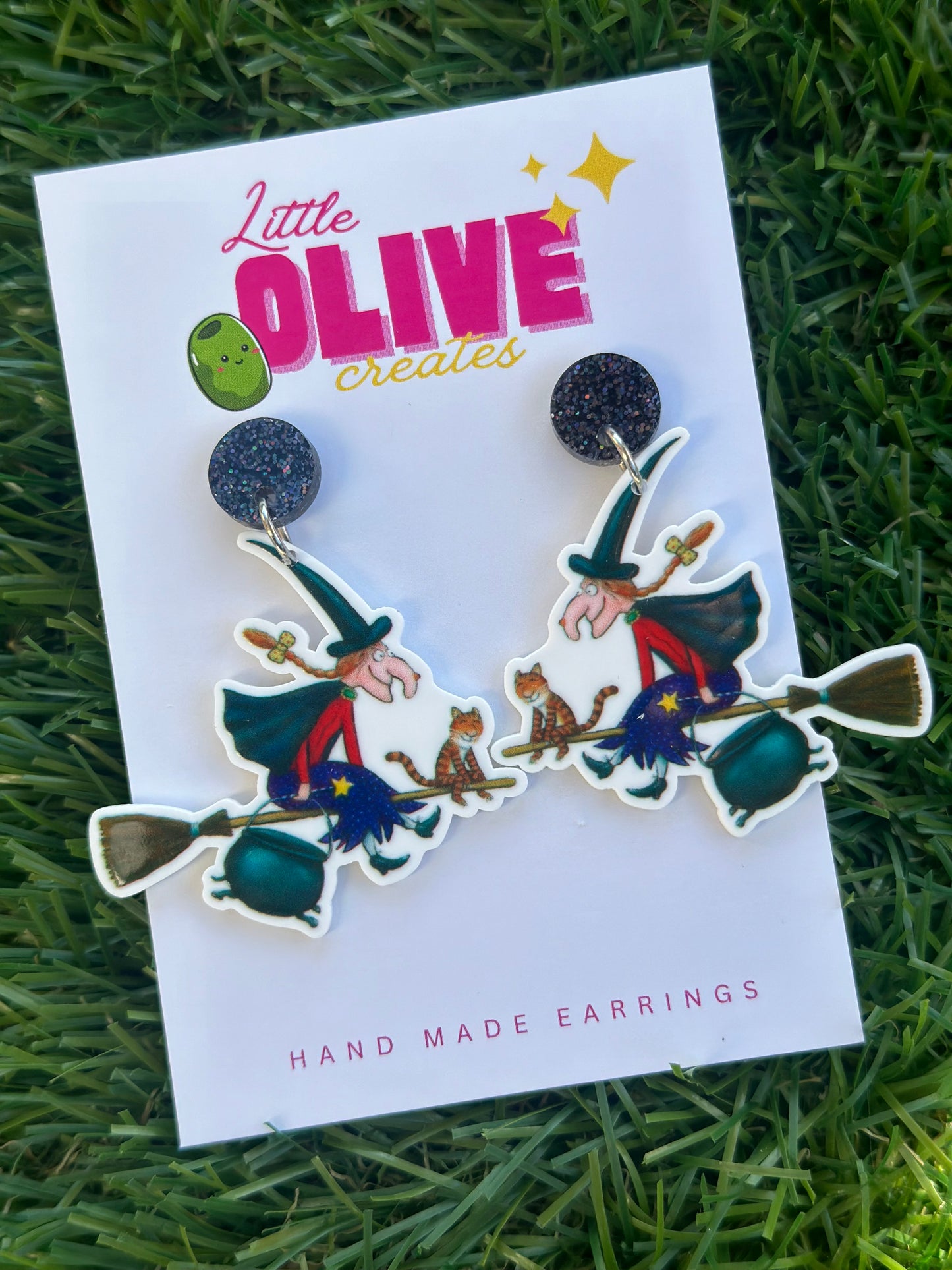 Room on the Broom Book Week Earrings (Copy)