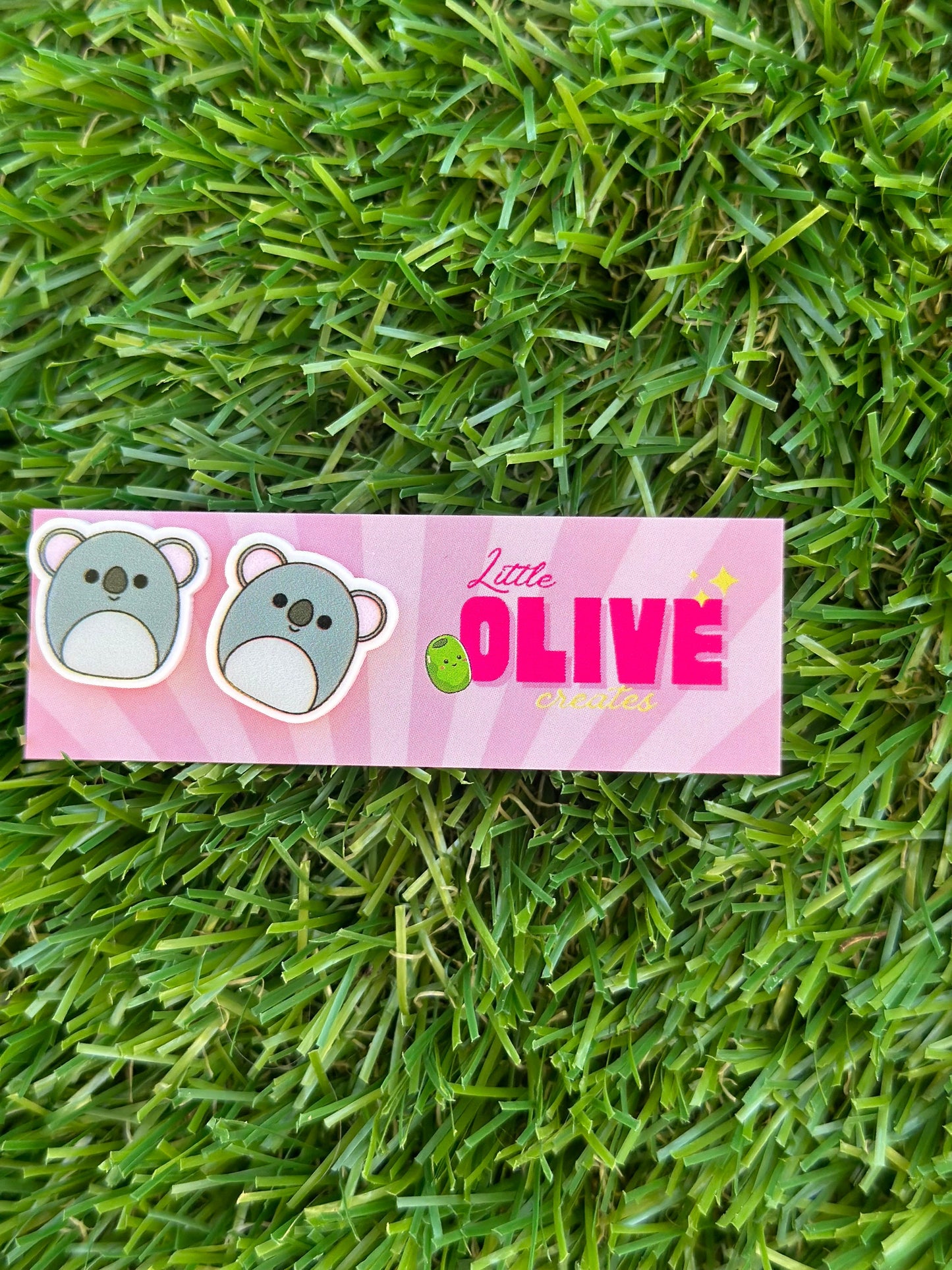 Squishmallow Cuties - Adorable Koala Earrings in 2 Colours