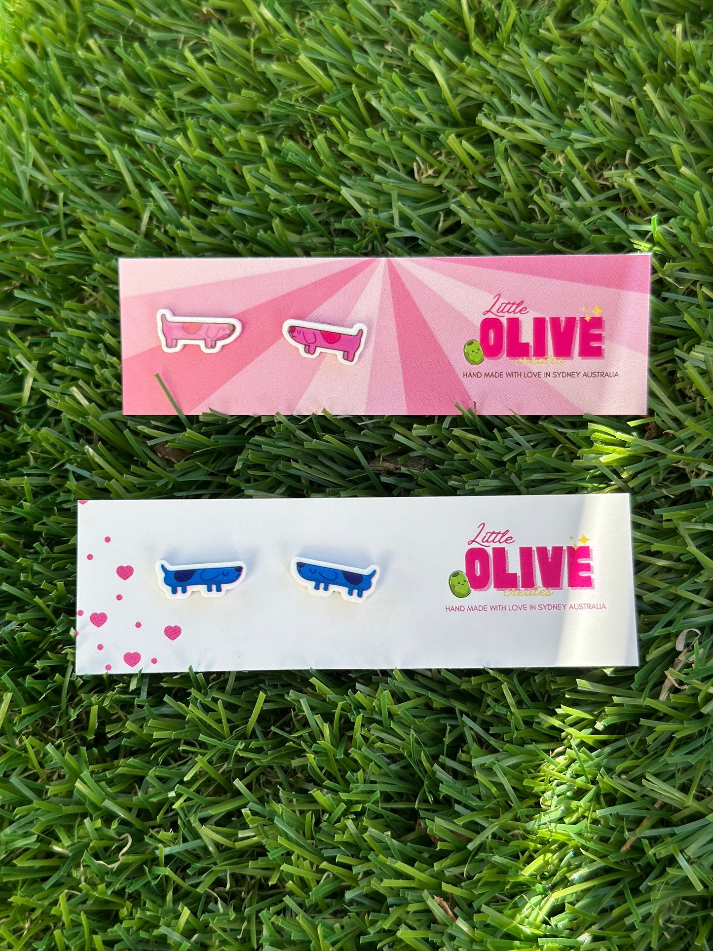 Whimsical Bluey Spot the Long Dog Earrings: Dangles and Studs Galore!