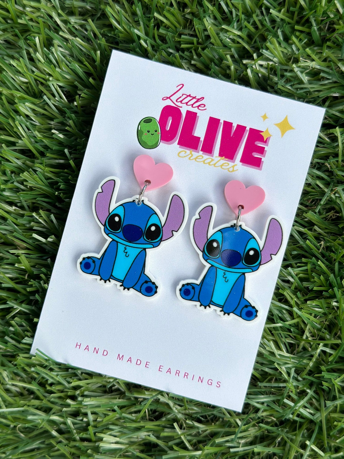 Adorable Stitch Dangle Earrings for Disney Lovers