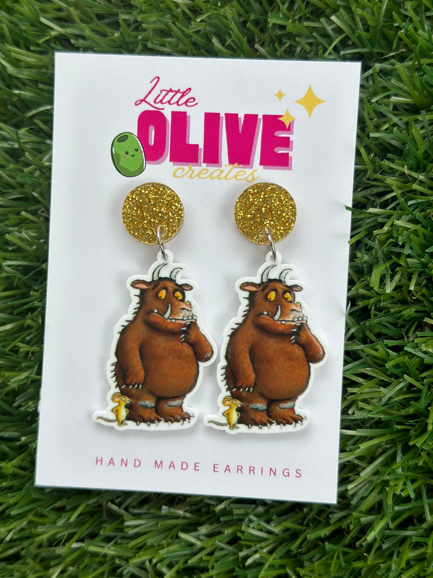 Enchanting 'The Gruffalo' Teacher Earrings for Book Week!