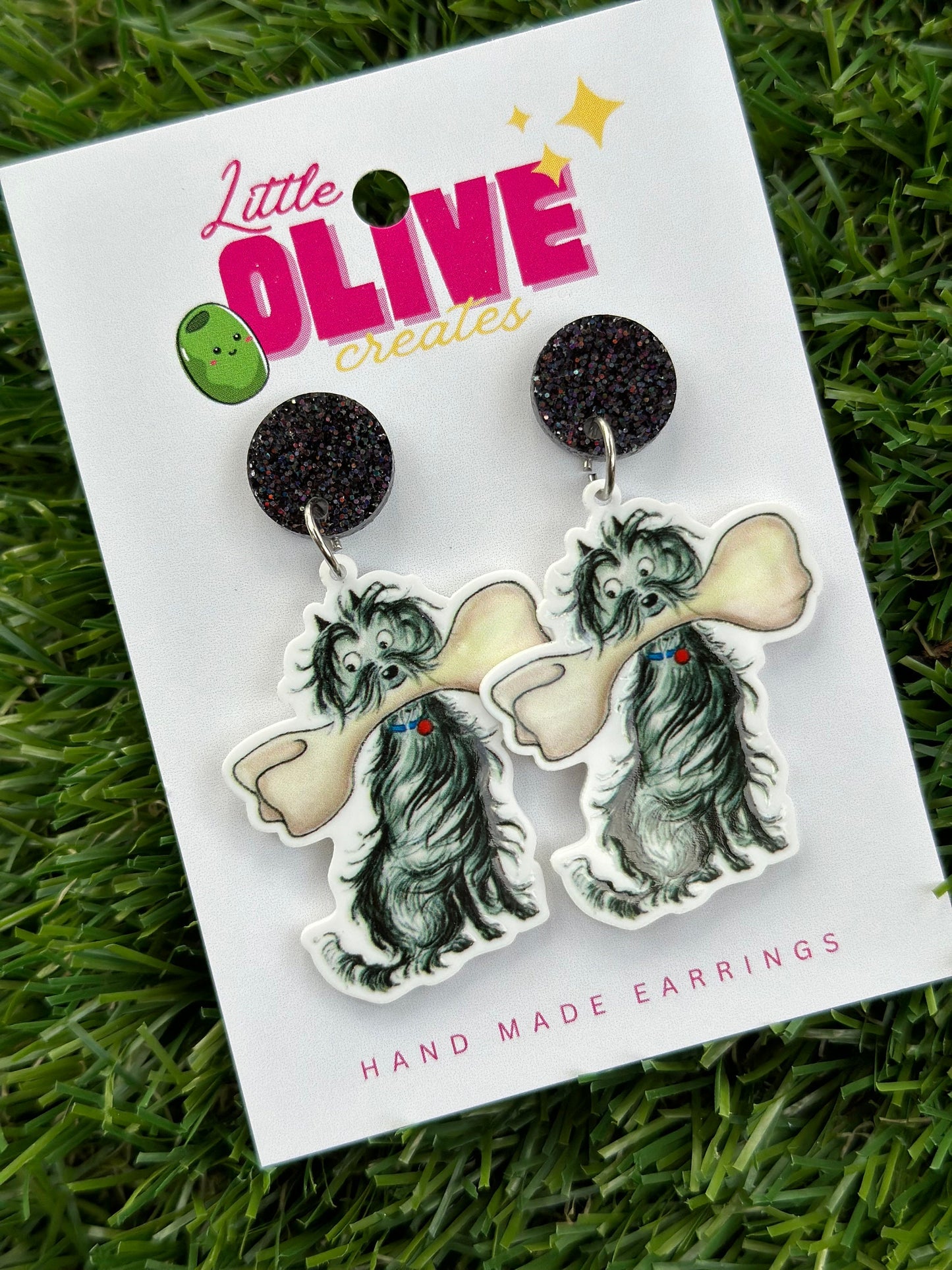 Hairy Maclary Book Week Inspired Teacher Dangle Earrings