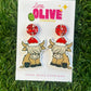 Highland Cow Christmas Dangle & Stud Earrings – Festive Fun! 🎄🐮