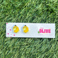 Psyduck Stud Earrings – Cute 15mm Pokémon Earrings for Fans