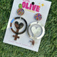 Femme Love Mirror Dangle Earrings | Statement Pride Jewelry