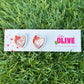 Chocolate/Candy Box Heart Earrings – Perfect for Valentine’s Day 🍫💖
