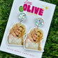 Country Diva Dangle Earrings: Sparkle and Shine with Dolly's Charm!