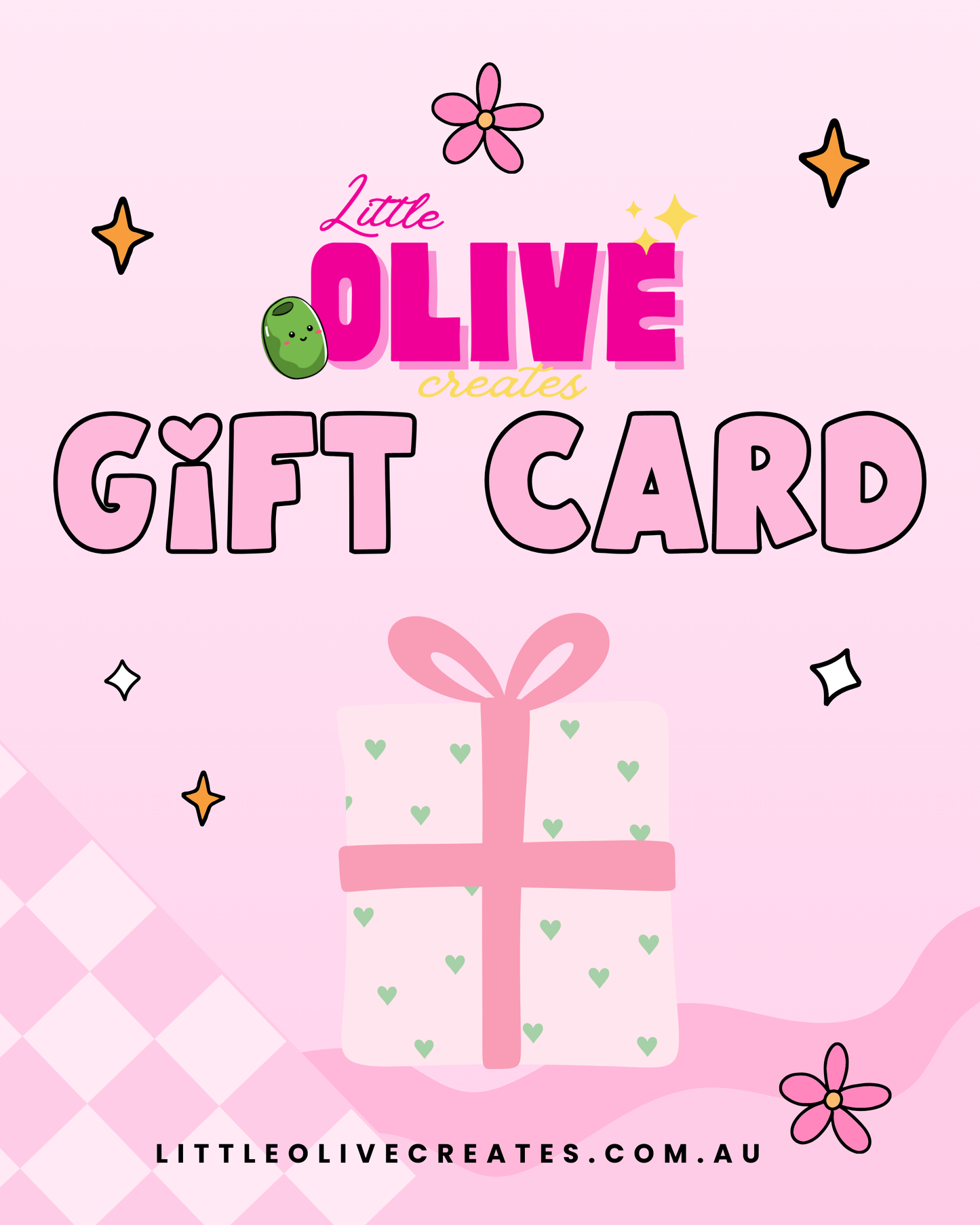 Little Olive Creates Gift Card