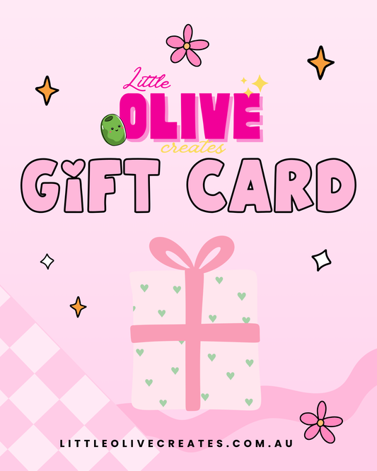 Little Olive Creates Gift Card