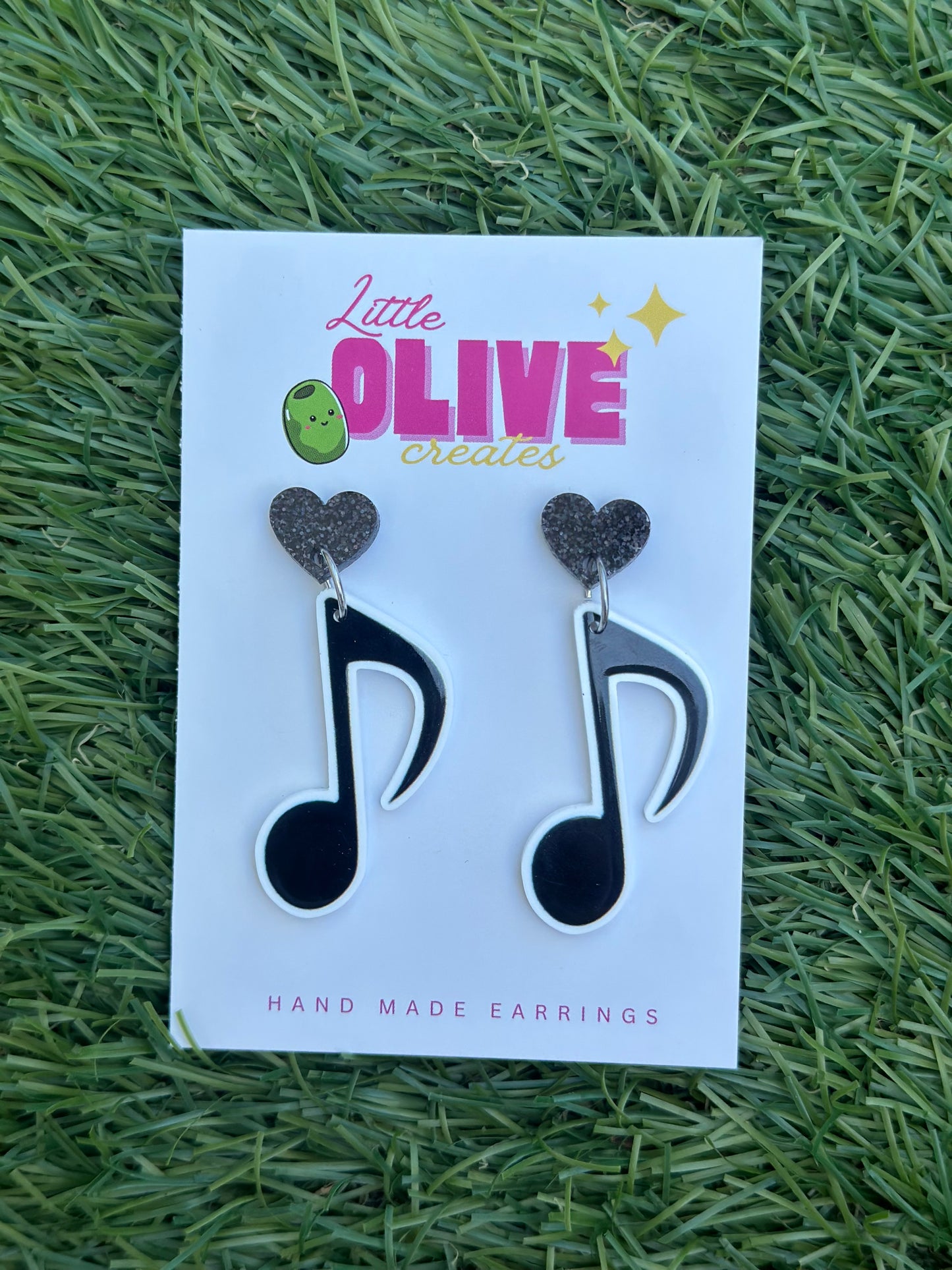 Musical Note Dangle Earrings – Perfect for Music Teachers 🎶