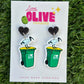 Funny Bin Chicken Dangle Earrings – Aussie Ibis Statement Earrings, Lightweight & Hypoallergenic