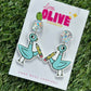 Mo Willems Pigeon Earrings – Cute Stud or Dangle Bookish Earrings for Teachers & Readers 🕊️📚✨