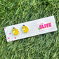 Psyduck Stud Earrings – Cute 15mm Pokémon Earrings for Fans