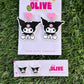 Kawaii Kuromi Dangle & Stud – Cute Sanrio-Inspired Jewelry for Fun, Quirky Style
