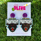 Penrith Panthers Team Dangle Earrings – Perfect for Game Day!