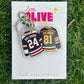 Heated Rivalry – Hollander & Rosanov Acrylic Keychain