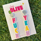 Fuck Yeah! Statement Acrylic Dangle Earrings (NSFW)