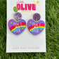 “Don’t Be a D**k” Dangle Earrings*