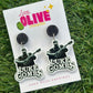 Luke Combs Inspired Dangle Earrings – Perfect for Concerts!