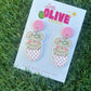 Cute Bunny Easter Egg Dangle Earrings 🐰🌸 – Perfect for Spring!