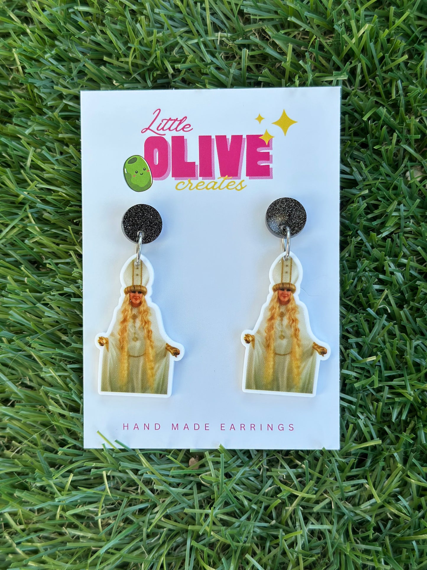 Moira Rose Dangle Earrings – Channel Your Inner Schitt’s Creek Diva 👑✨