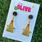 Moira Rose Dangle Earrings – Channel Your Inner Schitt’s Creek Diva 👑✨