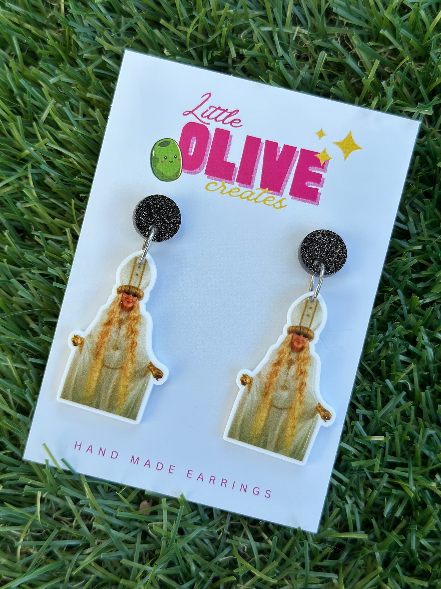 Moira Rose Dangle Earrings – Channel Your Inner Schitt’s Creek Diva 👑✨