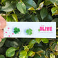 Lucky Shamrock Stud Earrings - St. Patrick’s Day Accessories