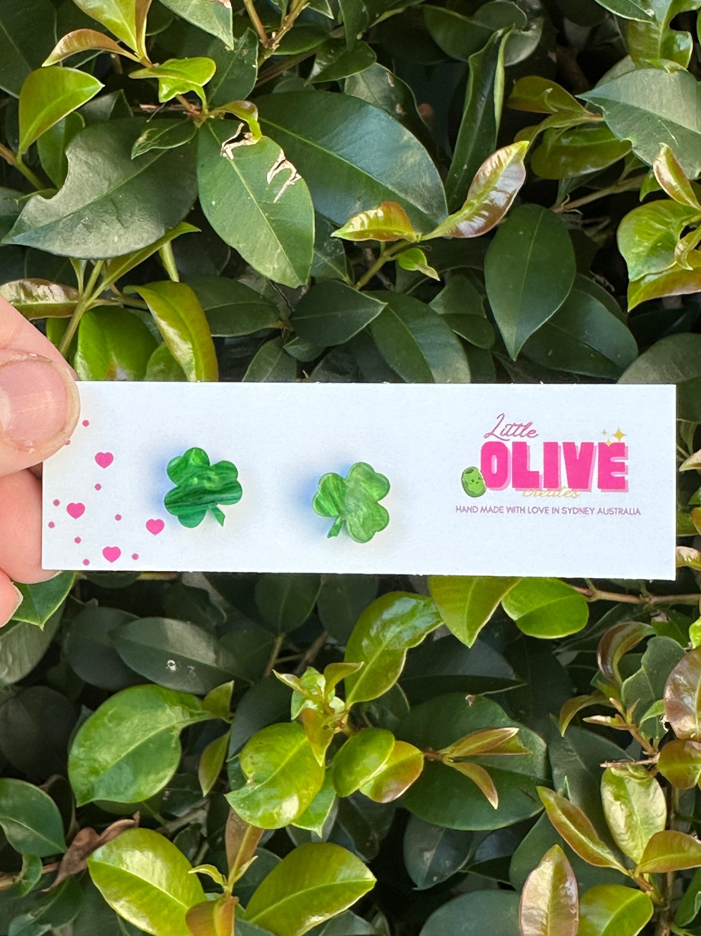 Lucky Shamrock Stud Earrings - St. Patrick’s Day Accessories
