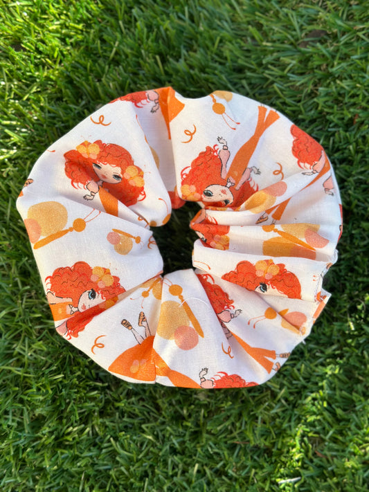 Cute Emma Memma Hand Made Cotton Hair Scrunchie