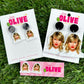 Taylor Inspired Acrylic Earrings — Dangle, Mini Dangle & studs