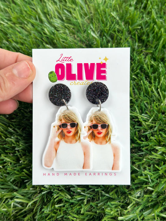 Taylor Inspired Acrylic Earrings