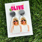 Taylor Inspired Acrylic Earrings