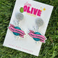 Knit Happens Dangle Earrings – Funny Knitting Gift for Crafters 🧶✨