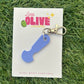 Trolley Token Keychain – Reusable Shopping Cart Coin Substitute in 6 Fun Colours