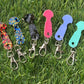 Trolley Token Keychain – Reusable Shopping Cart Coin Substitute in 6 Fun Colours