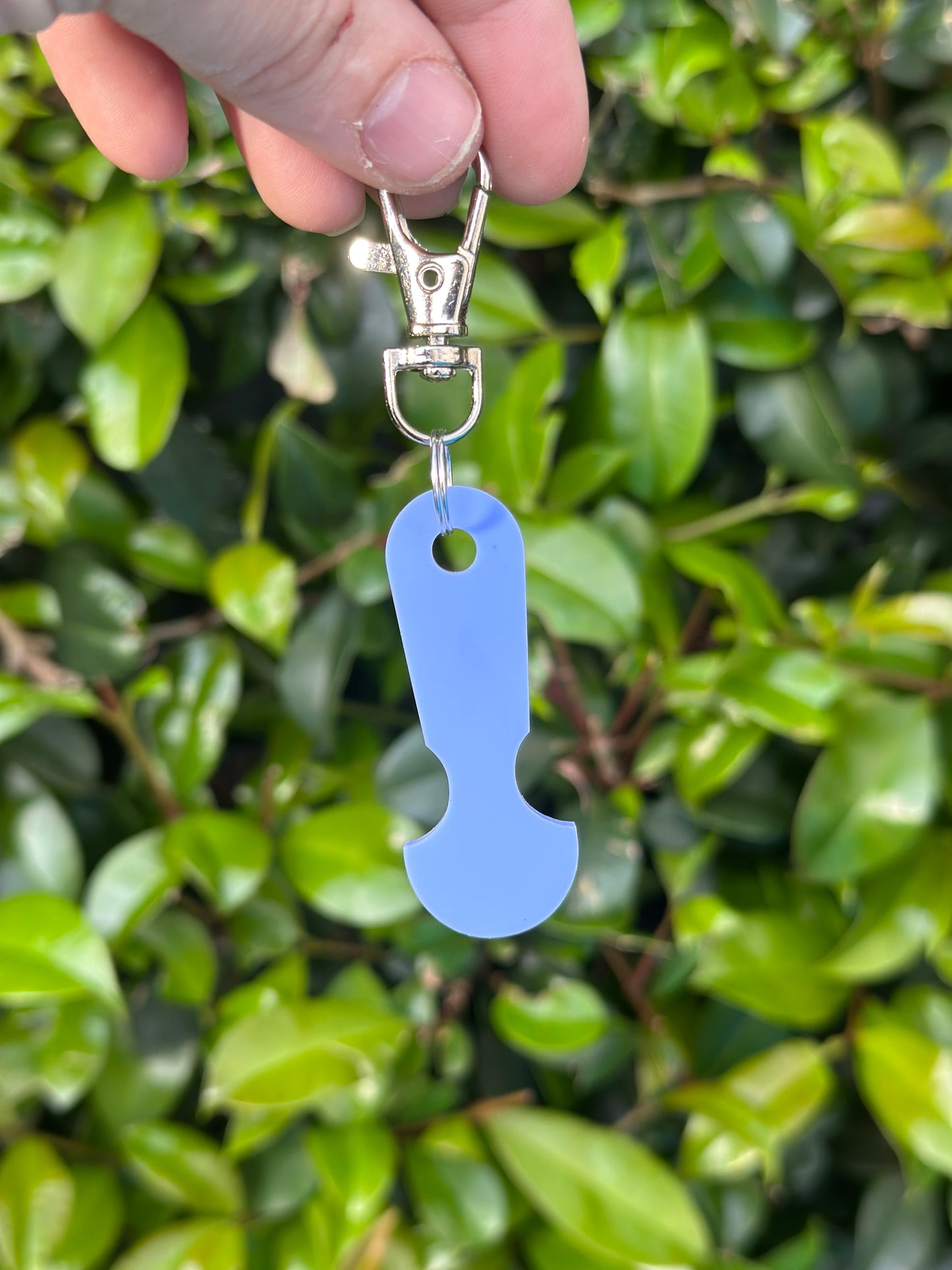 Trolley Token Keychain – Reusable Shopping Cart Coin Substitute in 6 Fun Colours