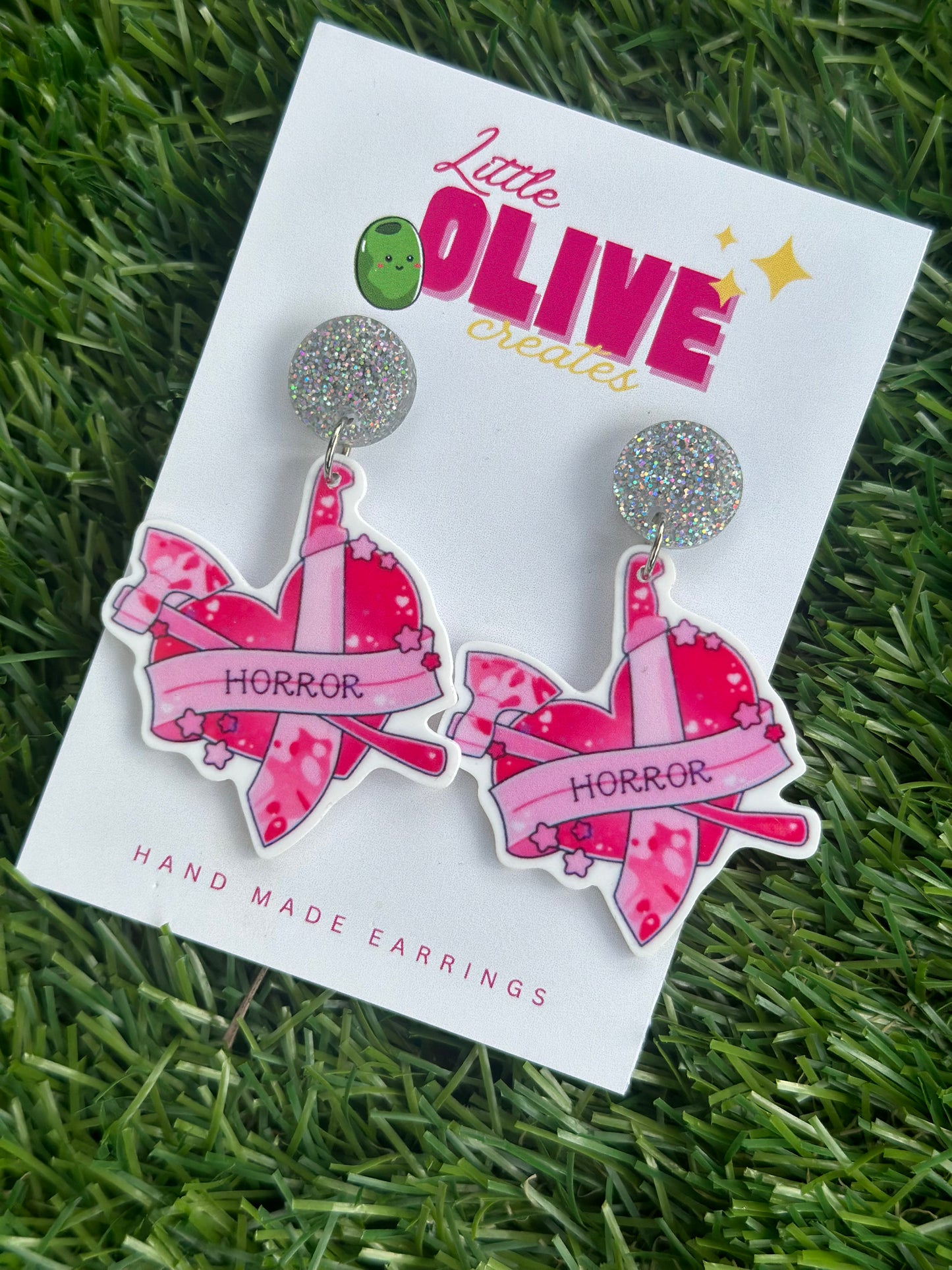 Spook-tacular Horror Lover Halloween Earrings!