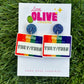 Empower Pride: They/Them Pronouns Dangle Earrings