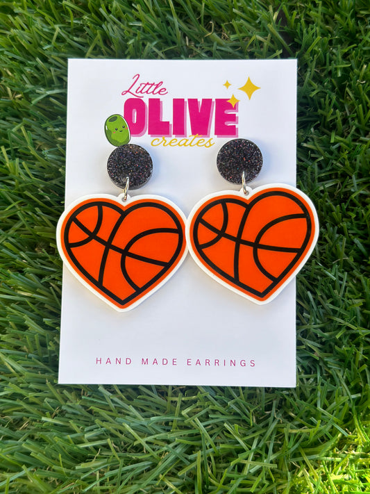 Basketball Lover Dangle Earrings