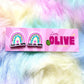 Teach Love Inspire Teacher Statement Stud Earrings