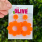 Retro Flower Power Dangle Earrings - Groovy '60s Style with Stainless Steel Posts"