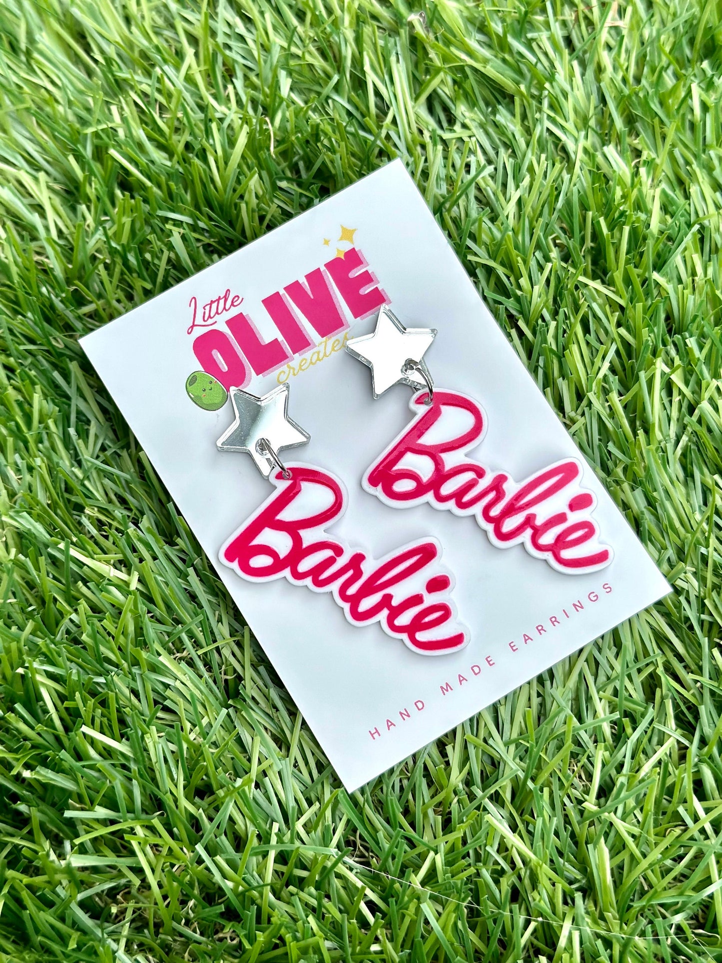 Barbie Dream-Inspired Drop Dangle Earrings