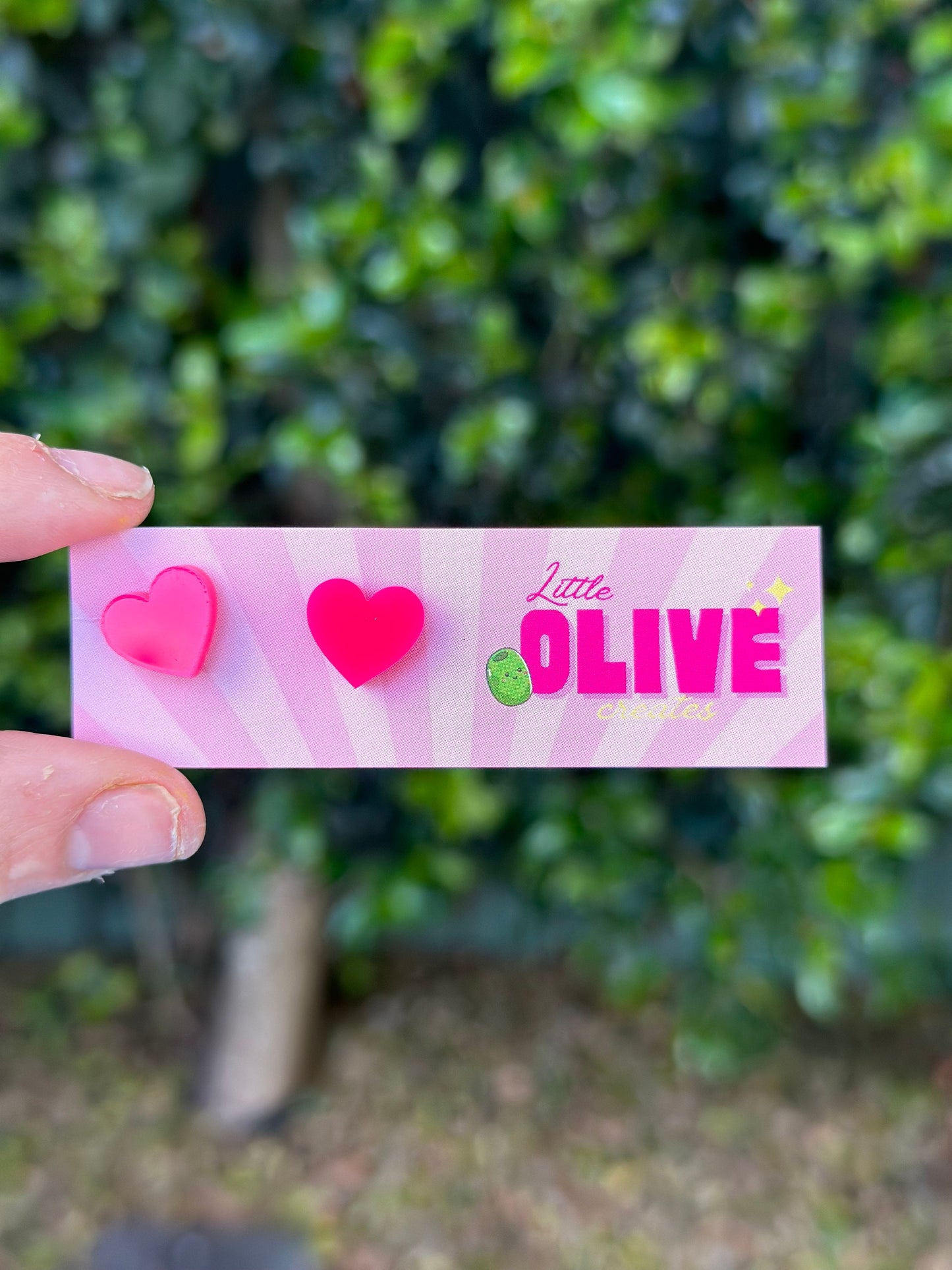 Adorable Mini Heart Stud Earrings - Trio of Charming Colours