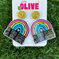 In This Class We Are Family' Teacher Earrings - Fostering Unity