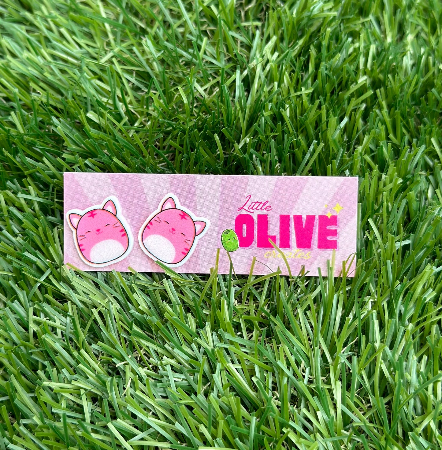 Adorable Squishmallow Stud Earrings - 4 Charming Variations