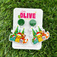 Pokémon Christmas Dangle Earrings - Festive Favourites