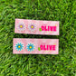 Daisy Delight 15mm Fun Stud Earrings - Choose Your Colorful Petal!